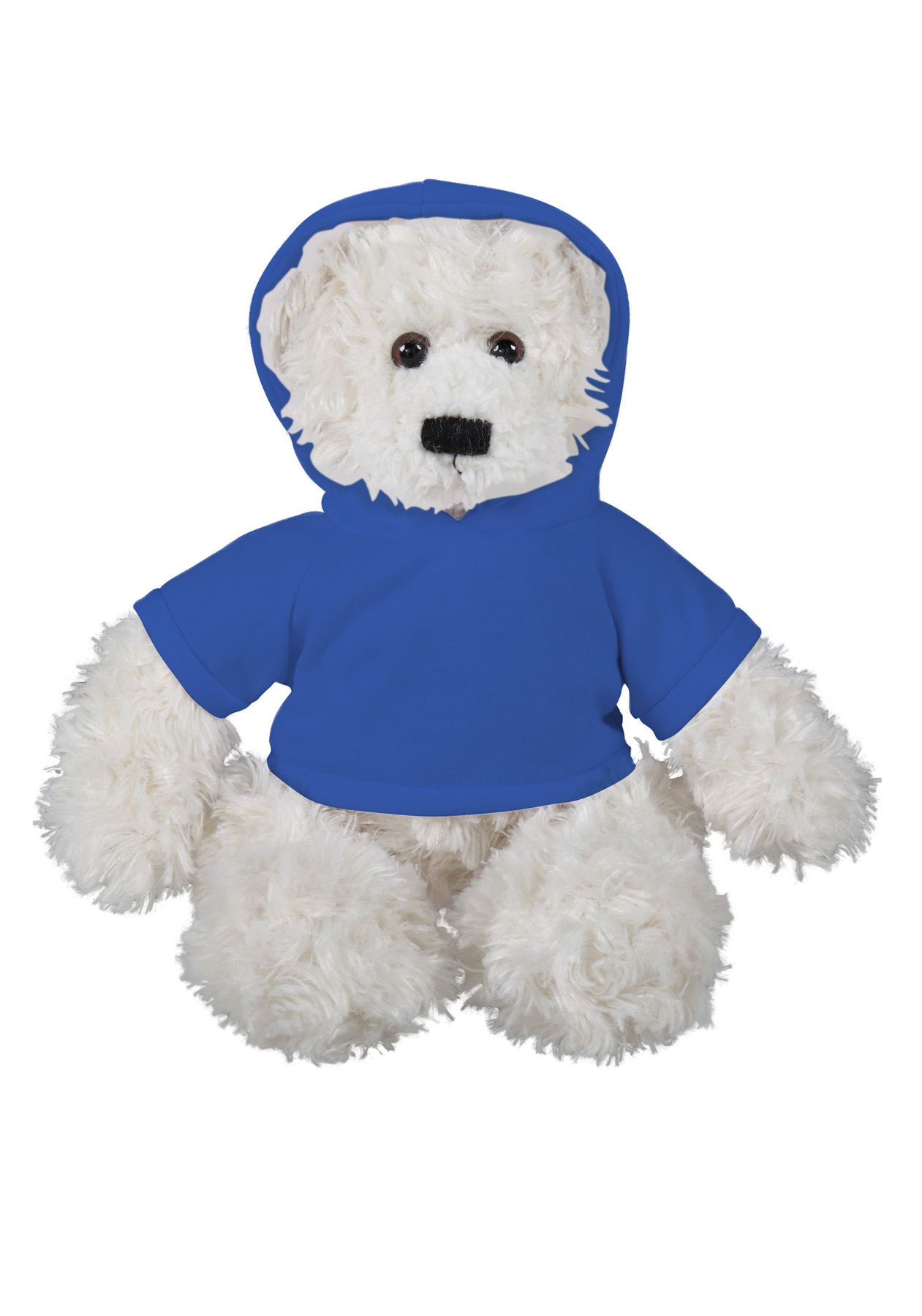 soft plush Cream Brandon Bear with hoodie 3