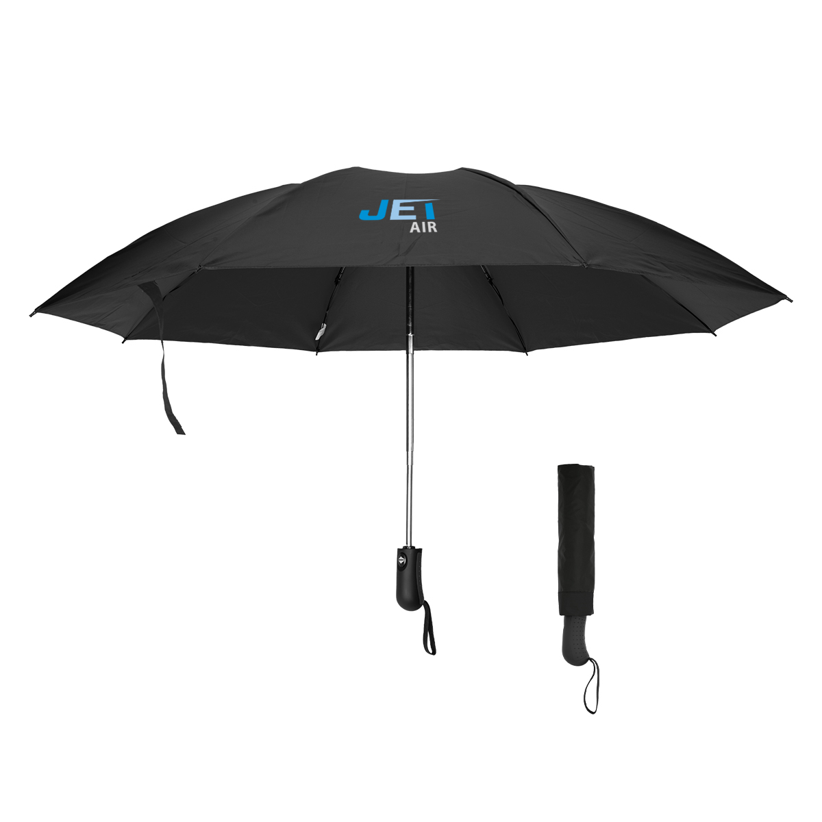 46" Arc Two-Tone rPET Inversion Umbrella 15
