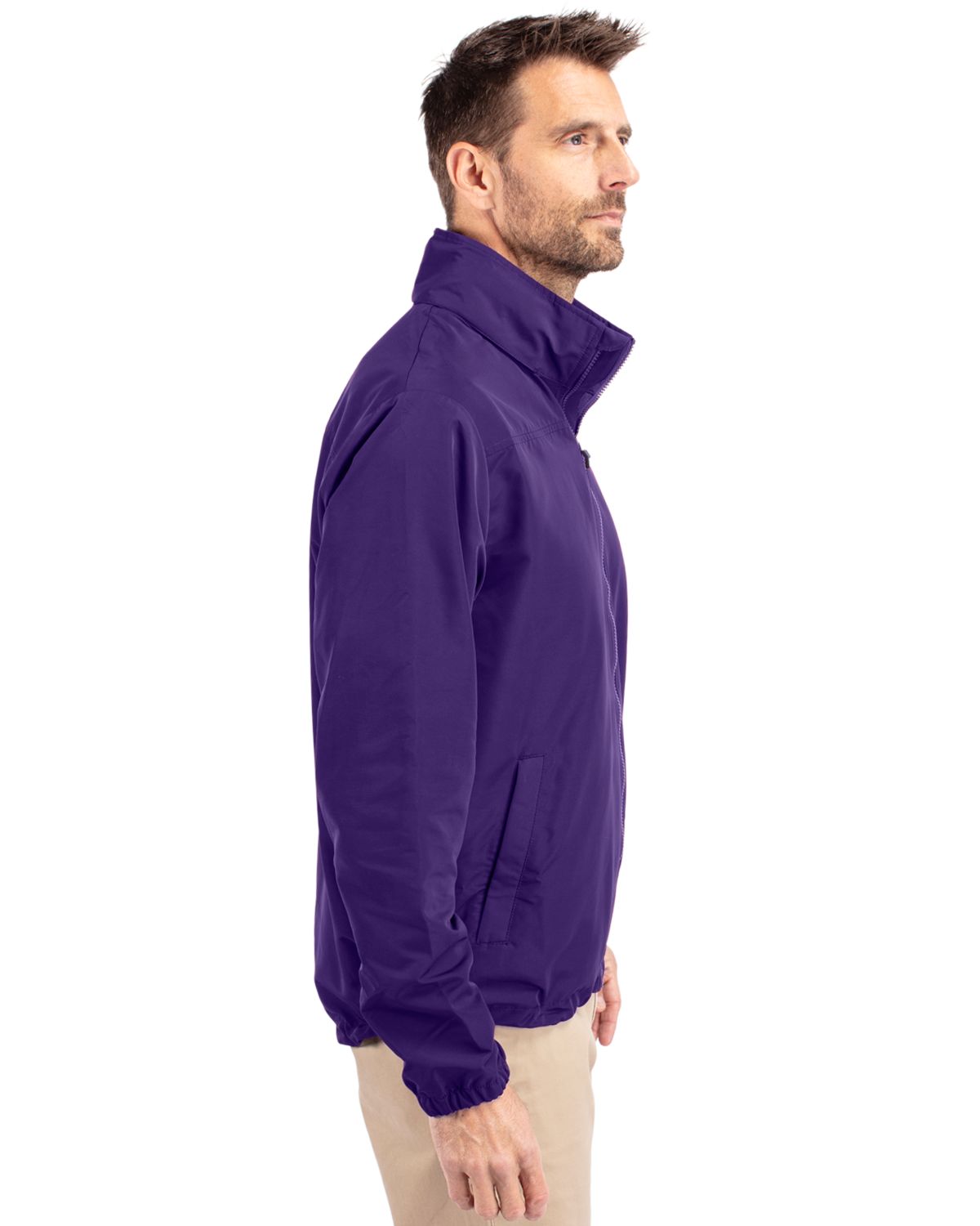 Cutter & Buck Charter Recycled Packable Mens Full Zip Jacket 52