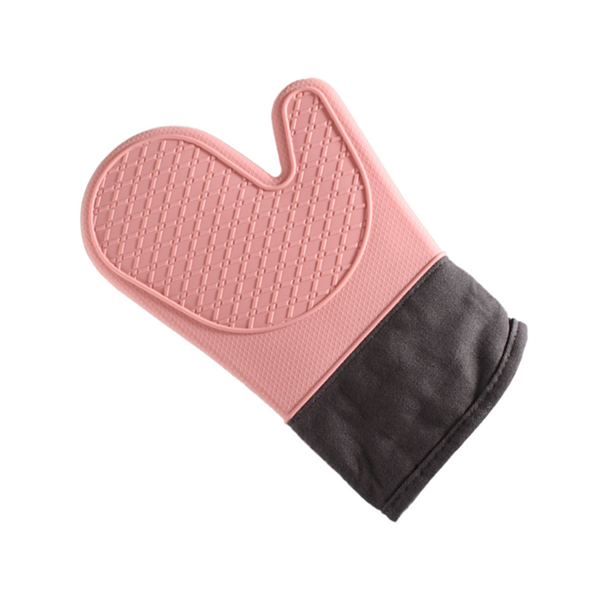MOQ 50 PCS Heat Resistant Silicone Oven Mitt 3