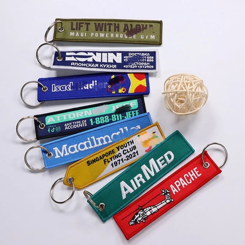 Embroidered Keychain 6