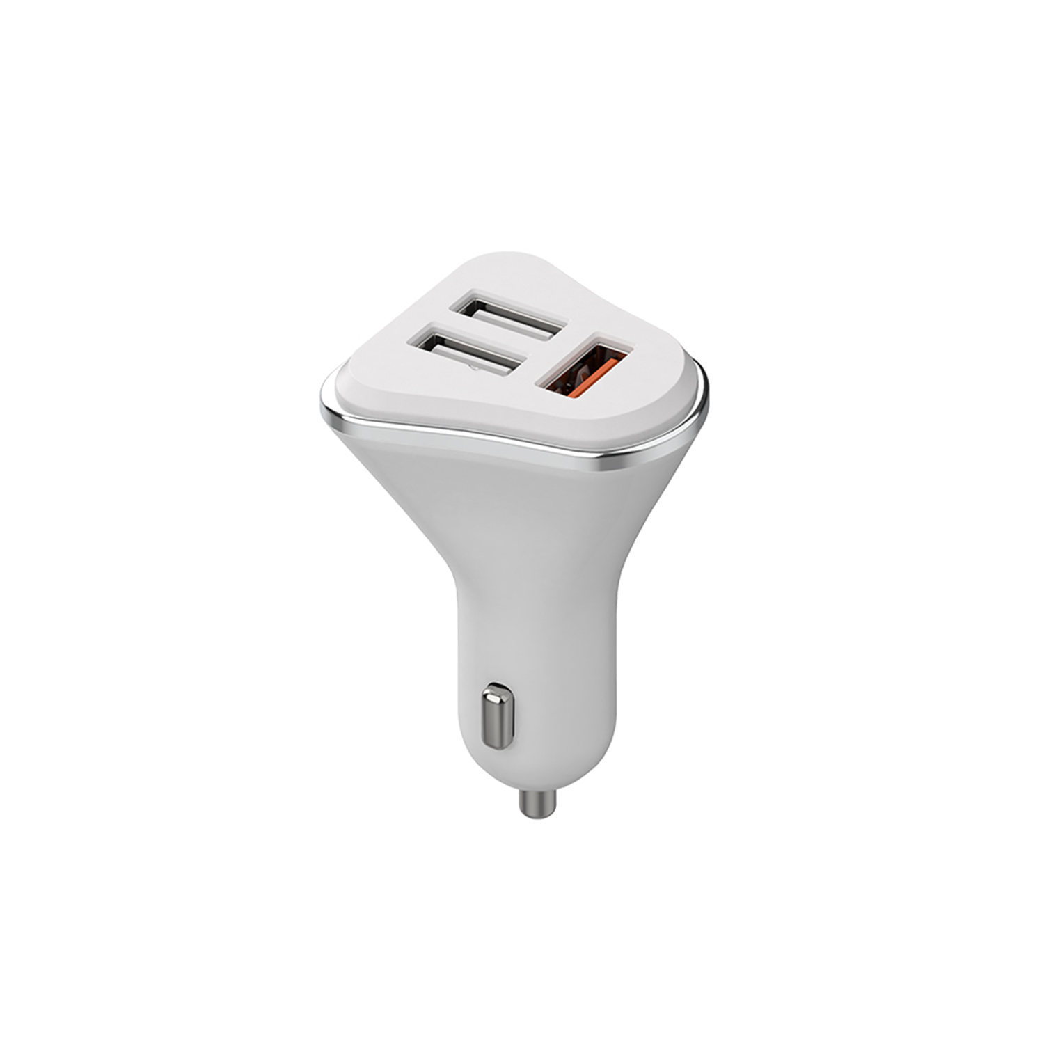3-Ports Quick USB Car Charger, 33W 2