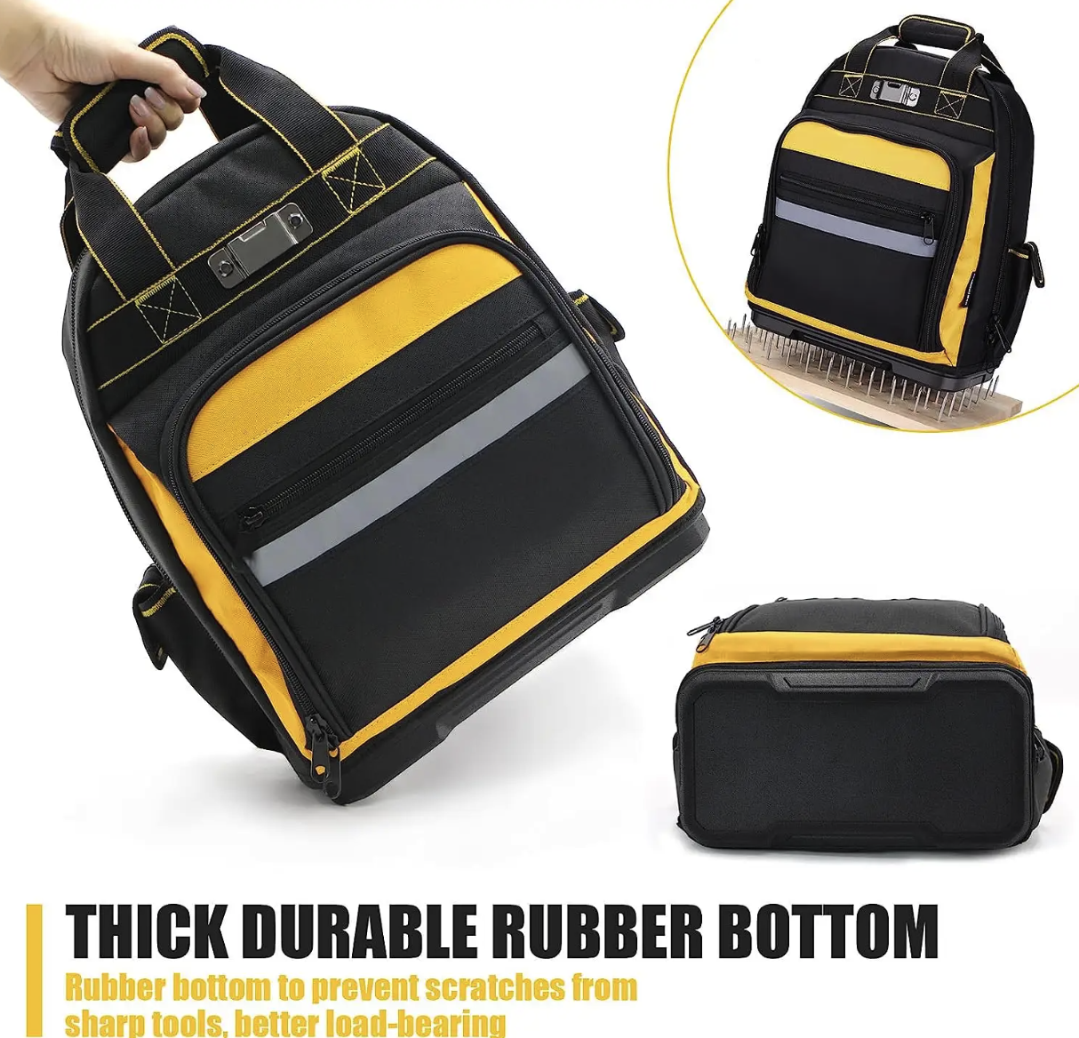 Durable Tool Backpack Bag Service Technician Bag 4