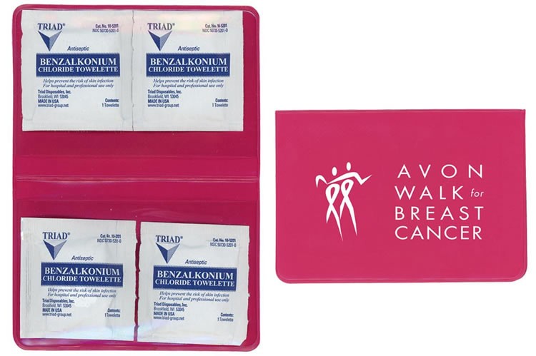 Hand Sanitizer BZK Towelette Kit 12