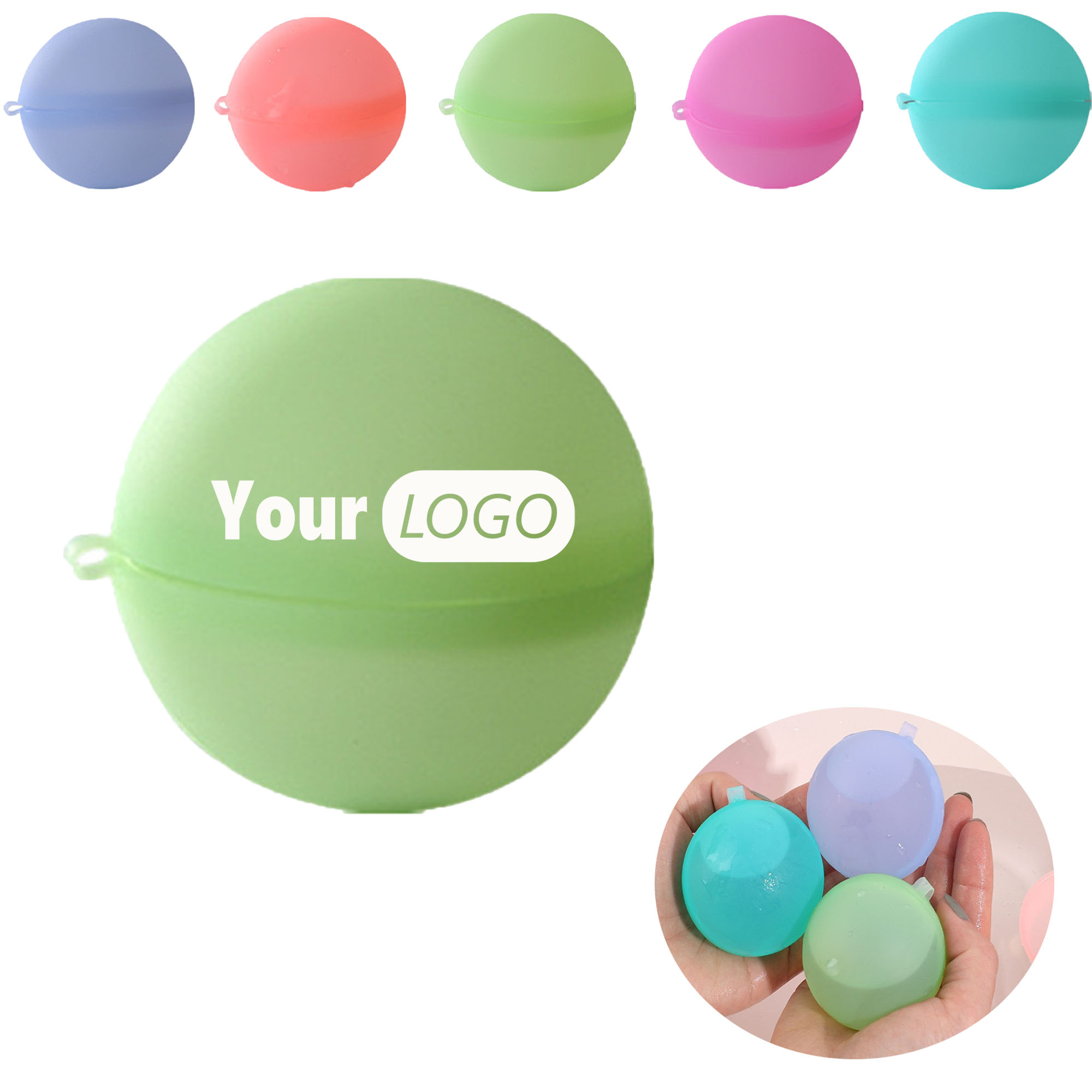Reusable Silicone Splash Balloons for Kids MOQ 50 PCS 2