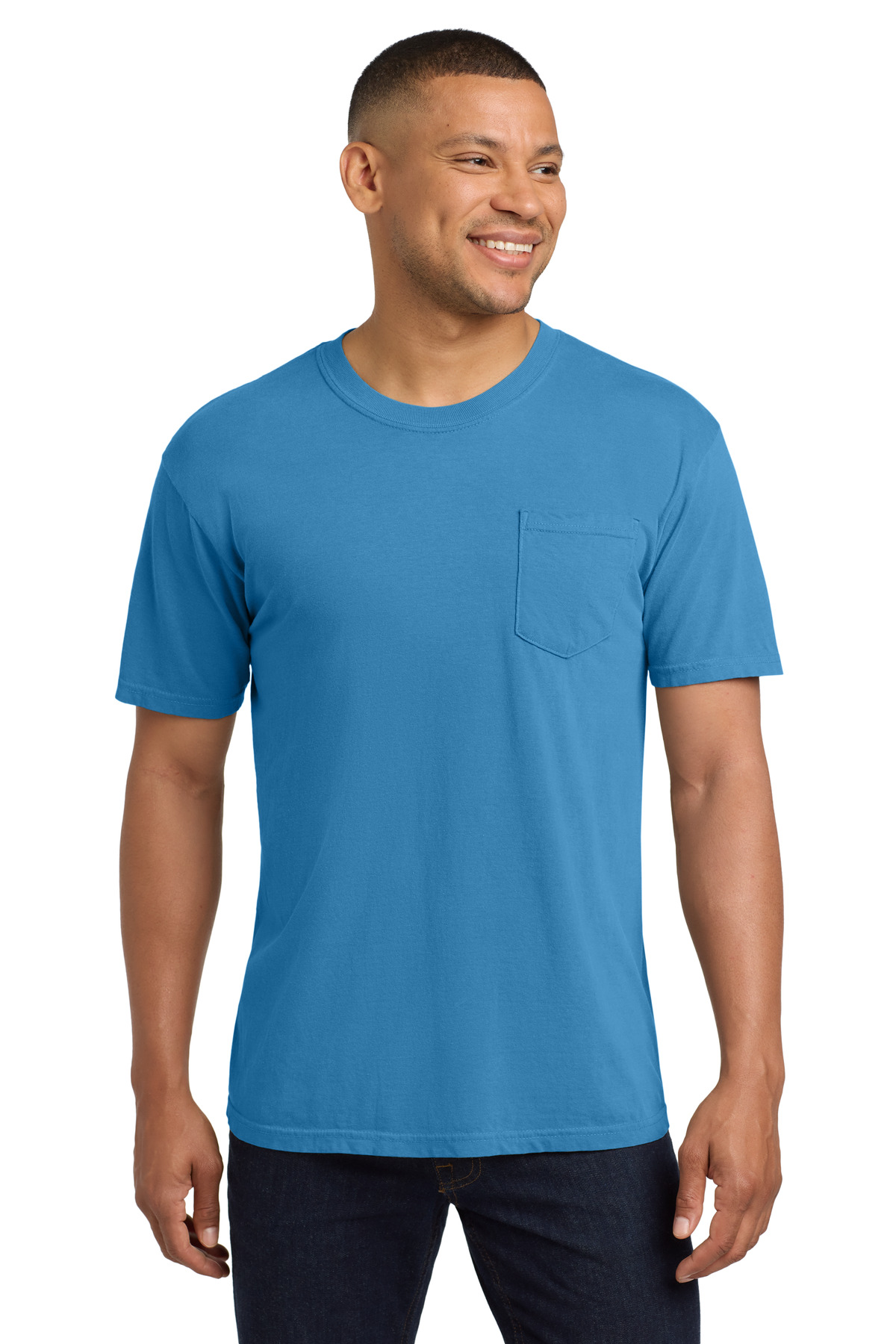 COMFORT COLORS Heavyweight Ring Spun Pocket Tee. 6030 334
