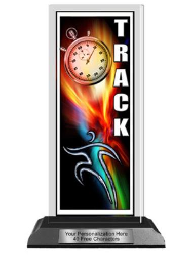 Acrylic Trophy: 6" Tower, (Event type/design) 1