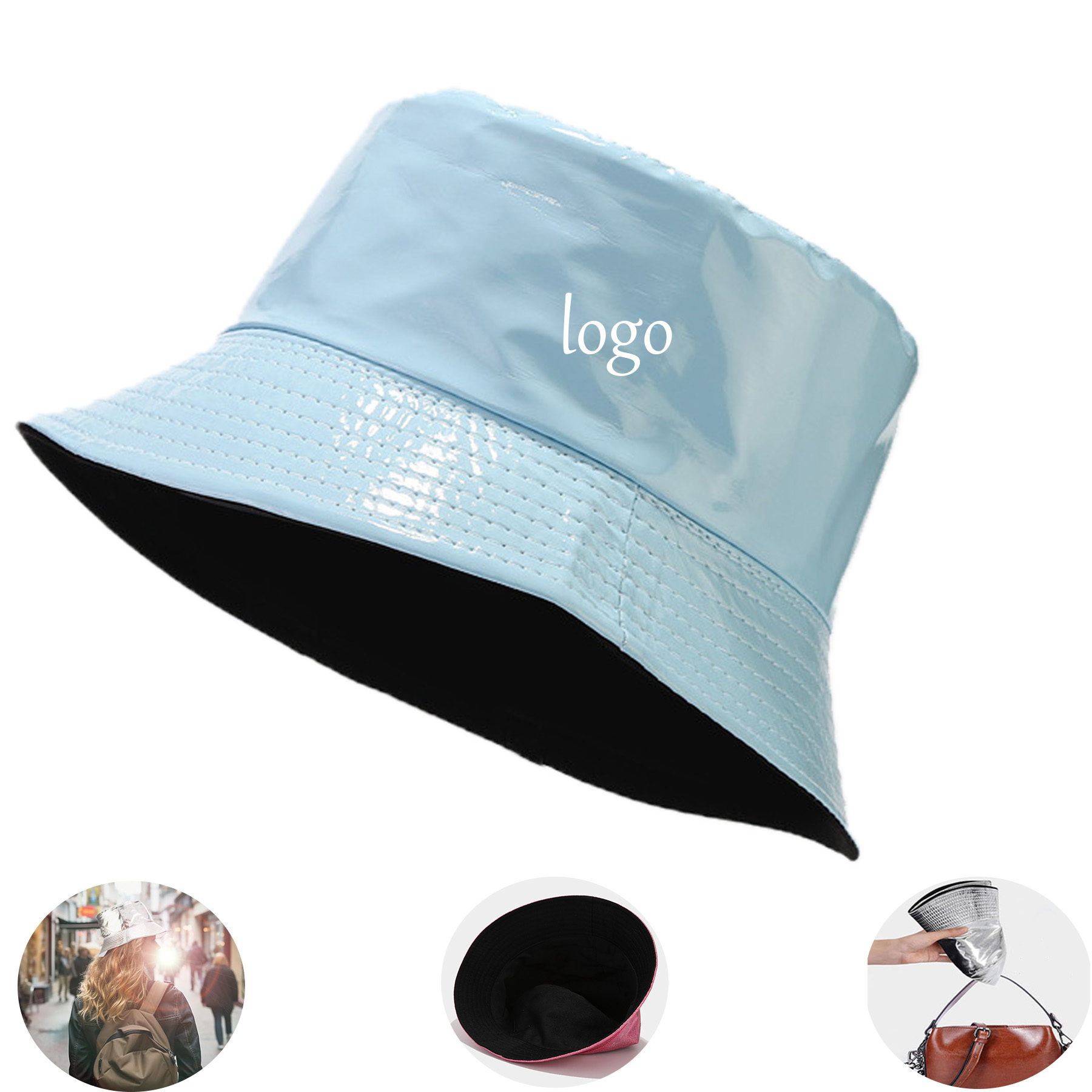 PU Leather Hat 3