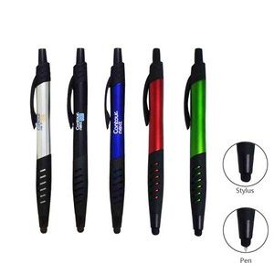 Black Blue Double Sided Silver Pen 2