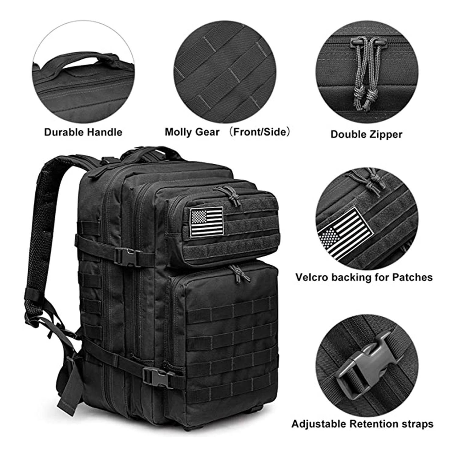 Large Assault Tactical Pack Bag 3