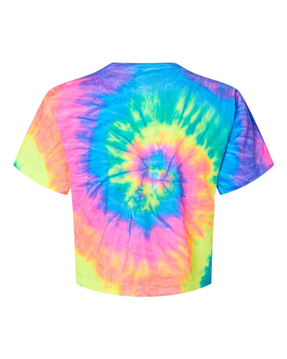 Women's Tie-Dyed Crop T-Shirt - 1050 11