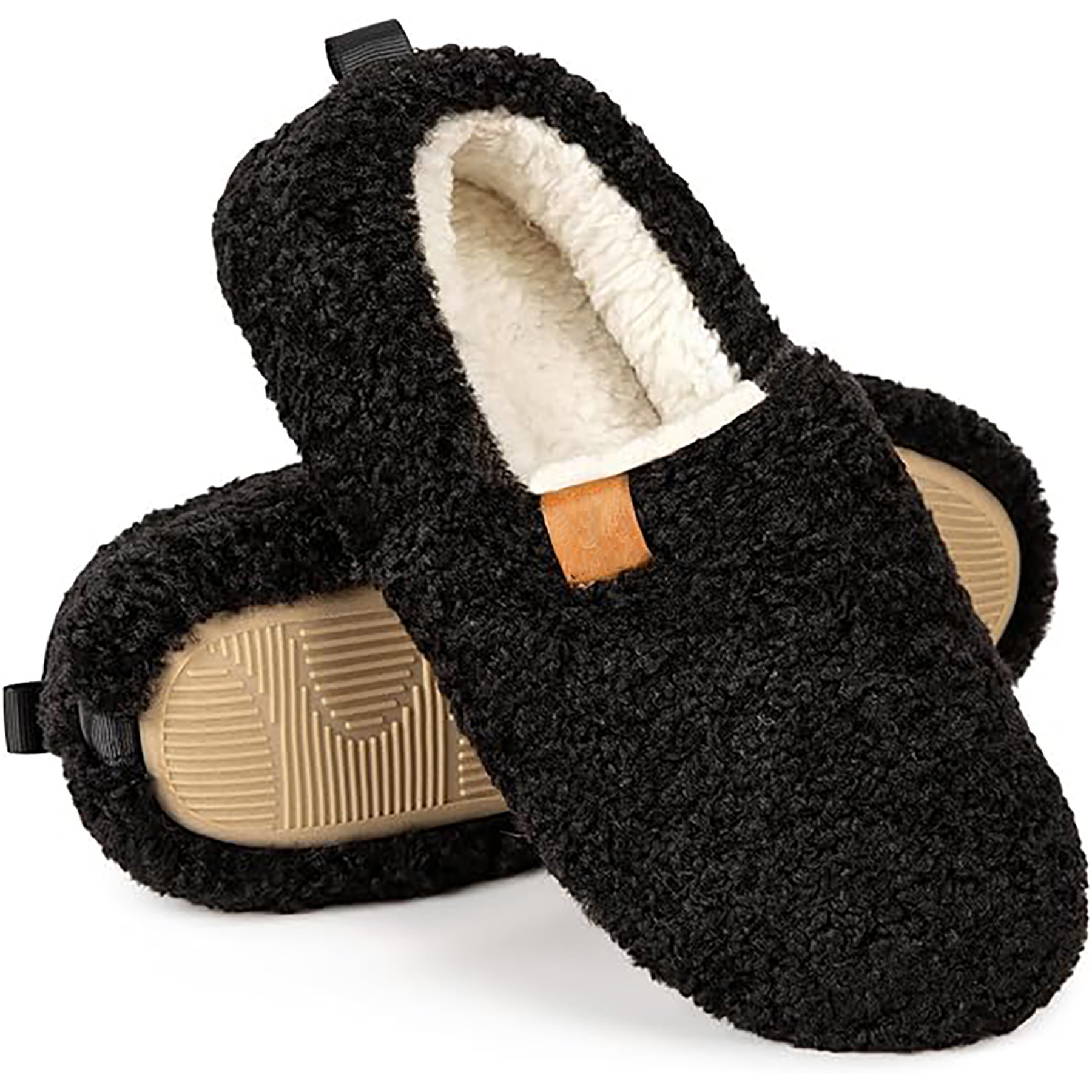 Women's Soft Curly Full Slippers 9