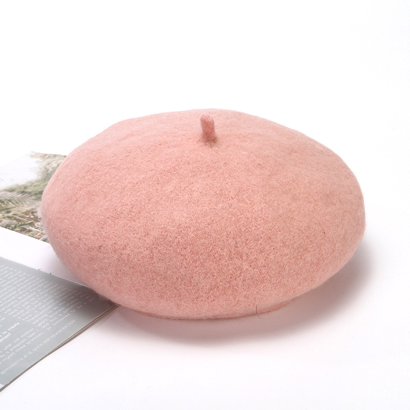 Wool Beret Cap 1