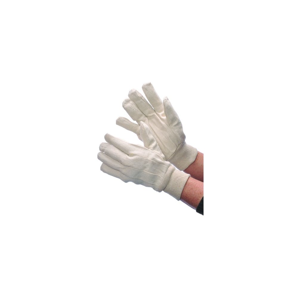 Men's Canvas Gloves - White 8 oz 2