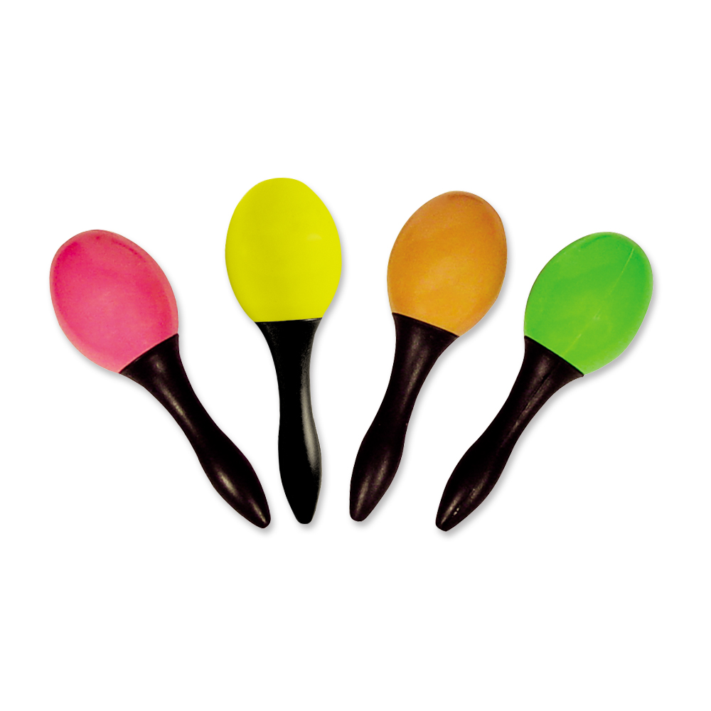 Neon Assortment Mini Maracas 2