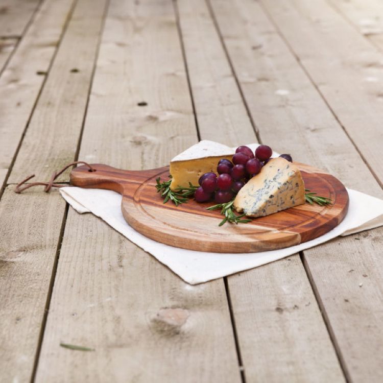 Twine Living® Acacia Wood Artisan Cheese Paddle 2