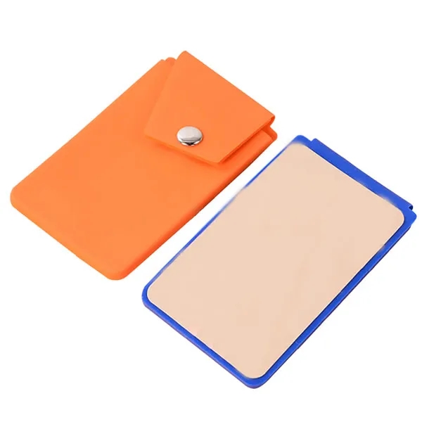 Silicone Mobile Phone Pocket with Stand 9