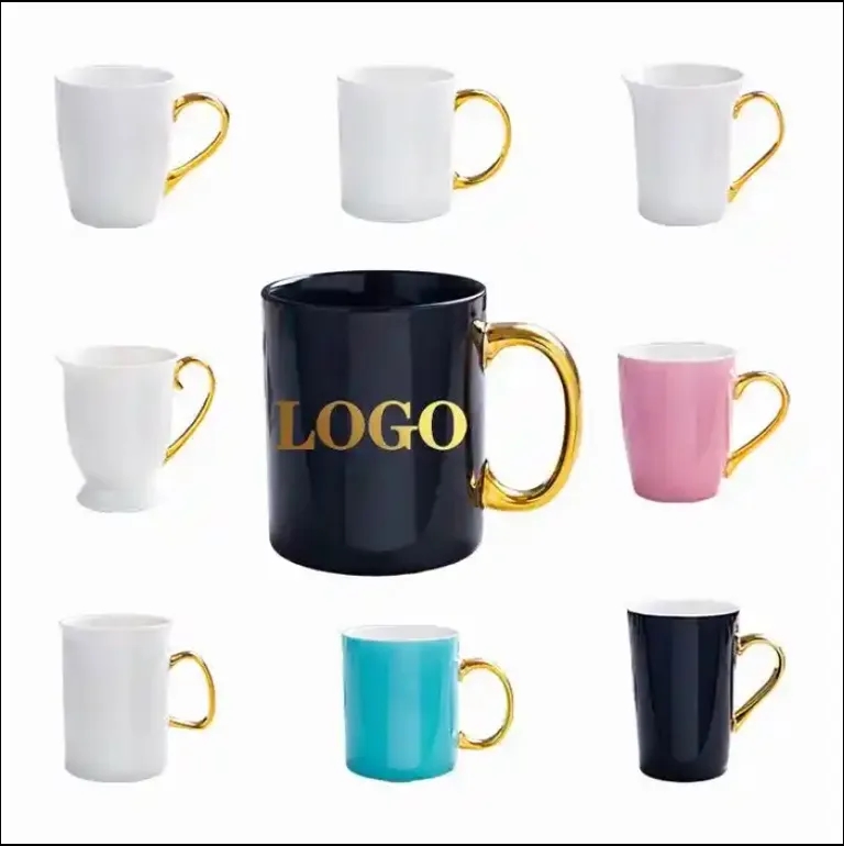 Round Ceramic Coffee Mug 2