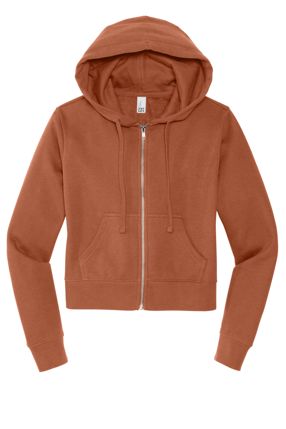 District Women's V.I.T. Fleece Full-Zip Hoodie DT6103 2