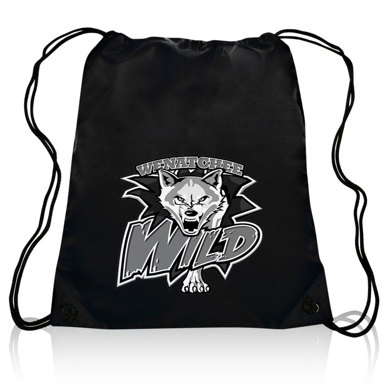 Traditional Bags Drawstring polyester backpack 2