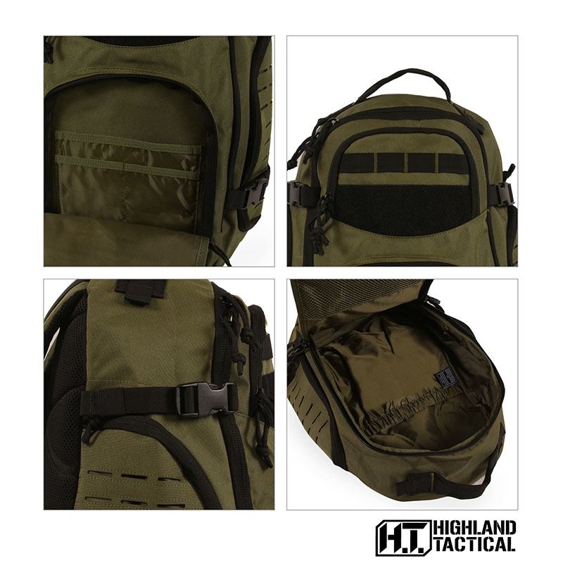 Highland Tactical® Roger Laptop Backpack 45