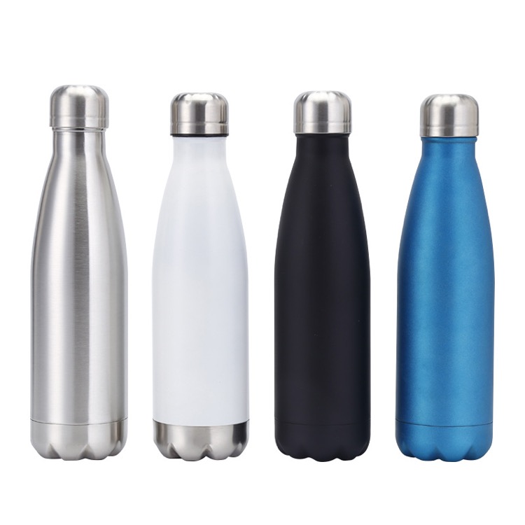 17 oz Stainless Steel Vacuum Insulated Sports Water Bottle, custom water bottle with logo imprint 5