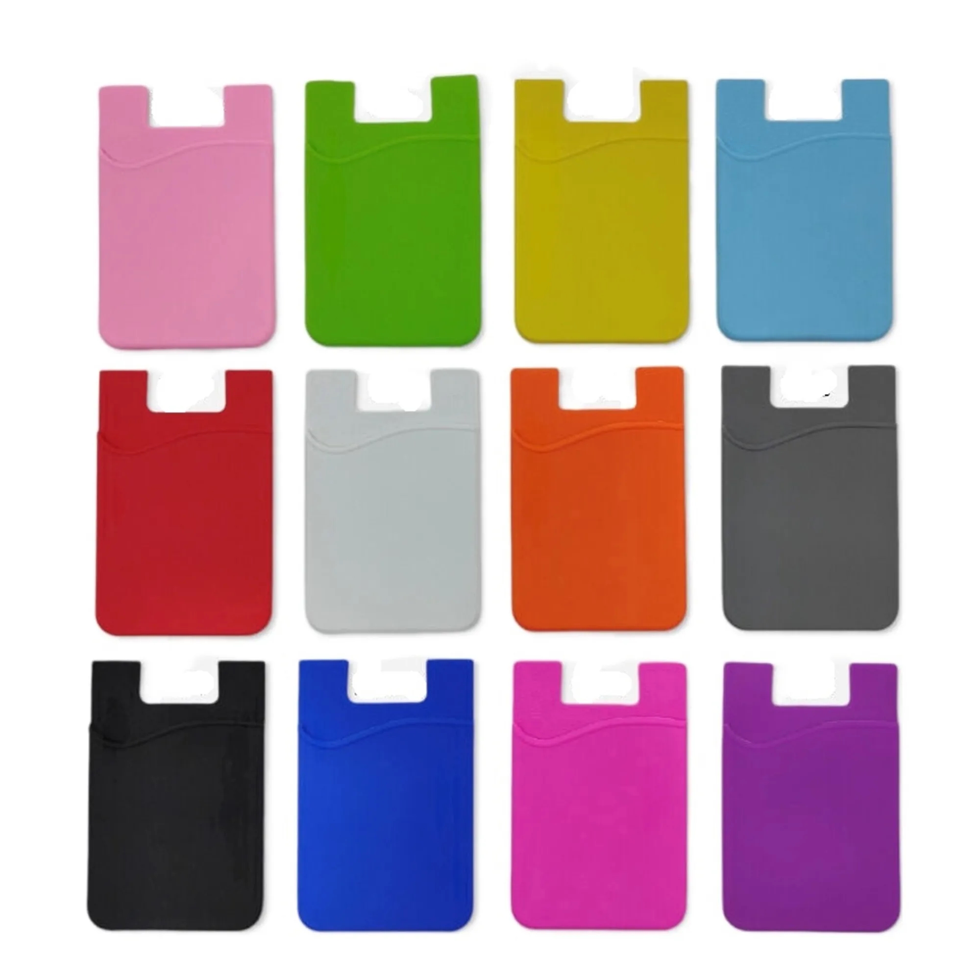 High Quality Silicone Phone Wallet MOQ 50PCS 4