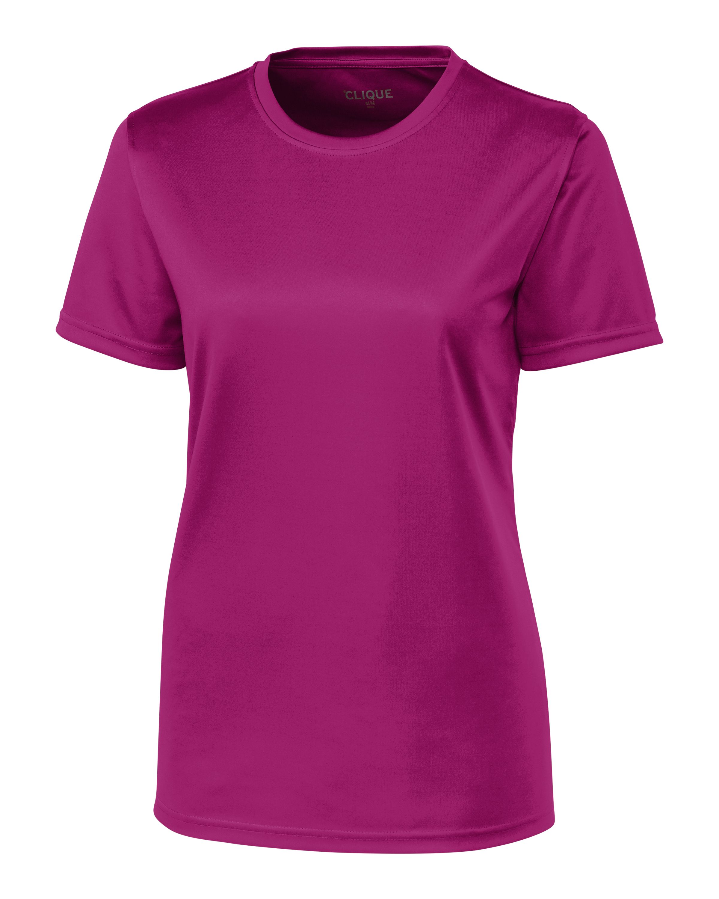 Clique Spin Solution-dyed Performance Jersey Womens Short Sleeve Tee 36