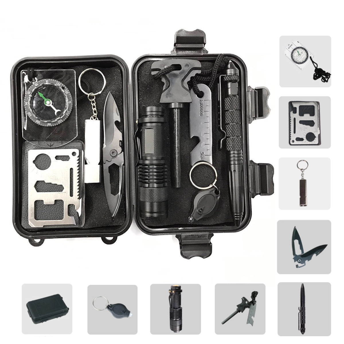 10 In 1 Survival Gear Kit 1