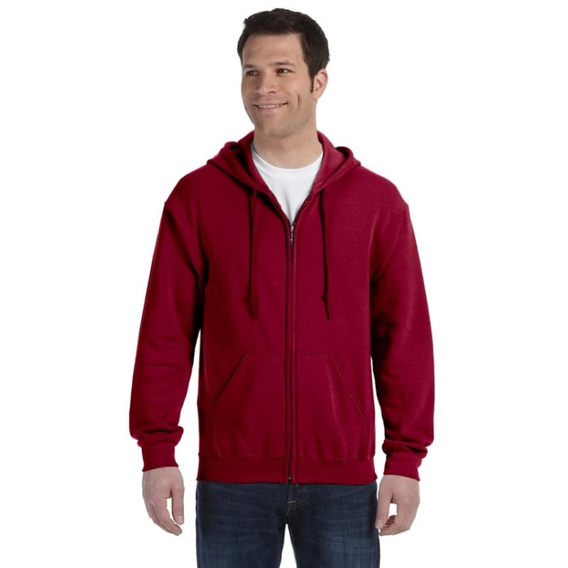 Custom Embroidered Unisex Full Zip Hoodies 24