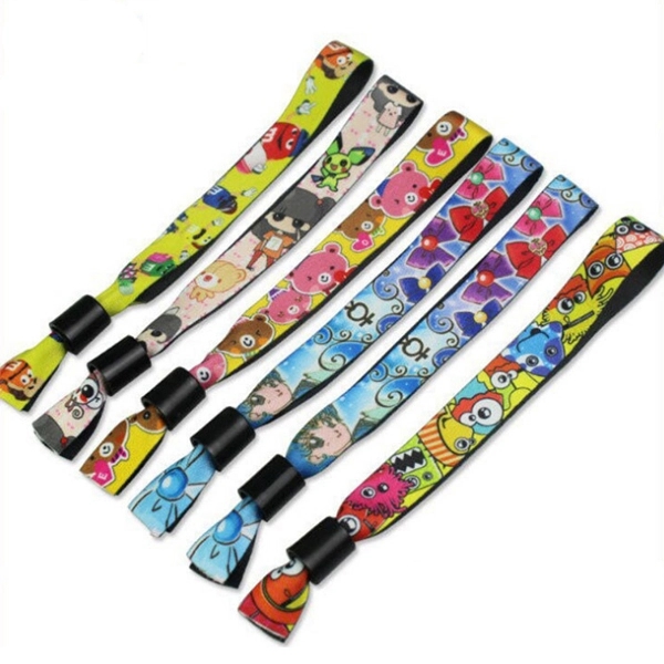 Full Colour Festival Wrist Band 6