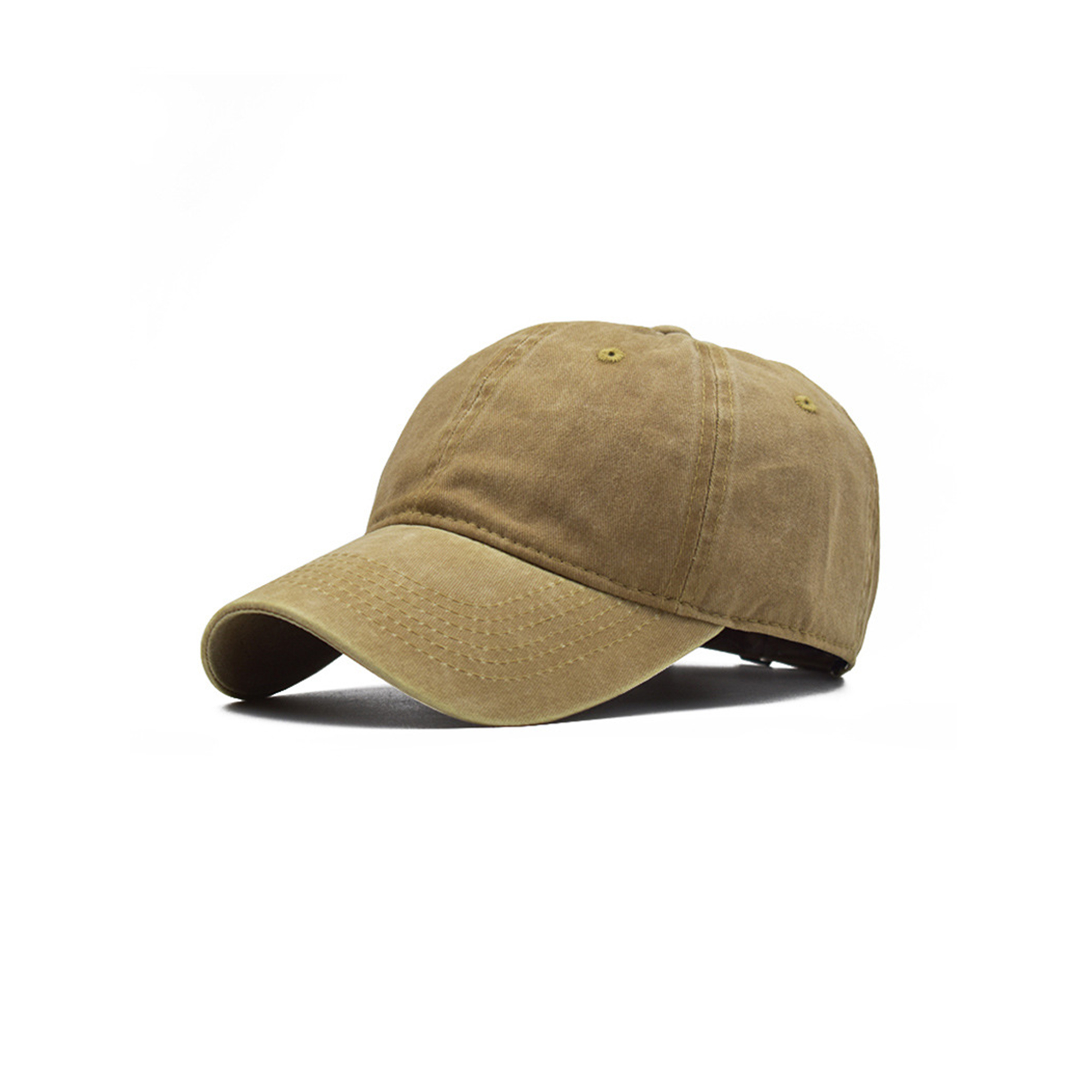 Cotton Vintage Washed Adjustable Buckle Hat 1