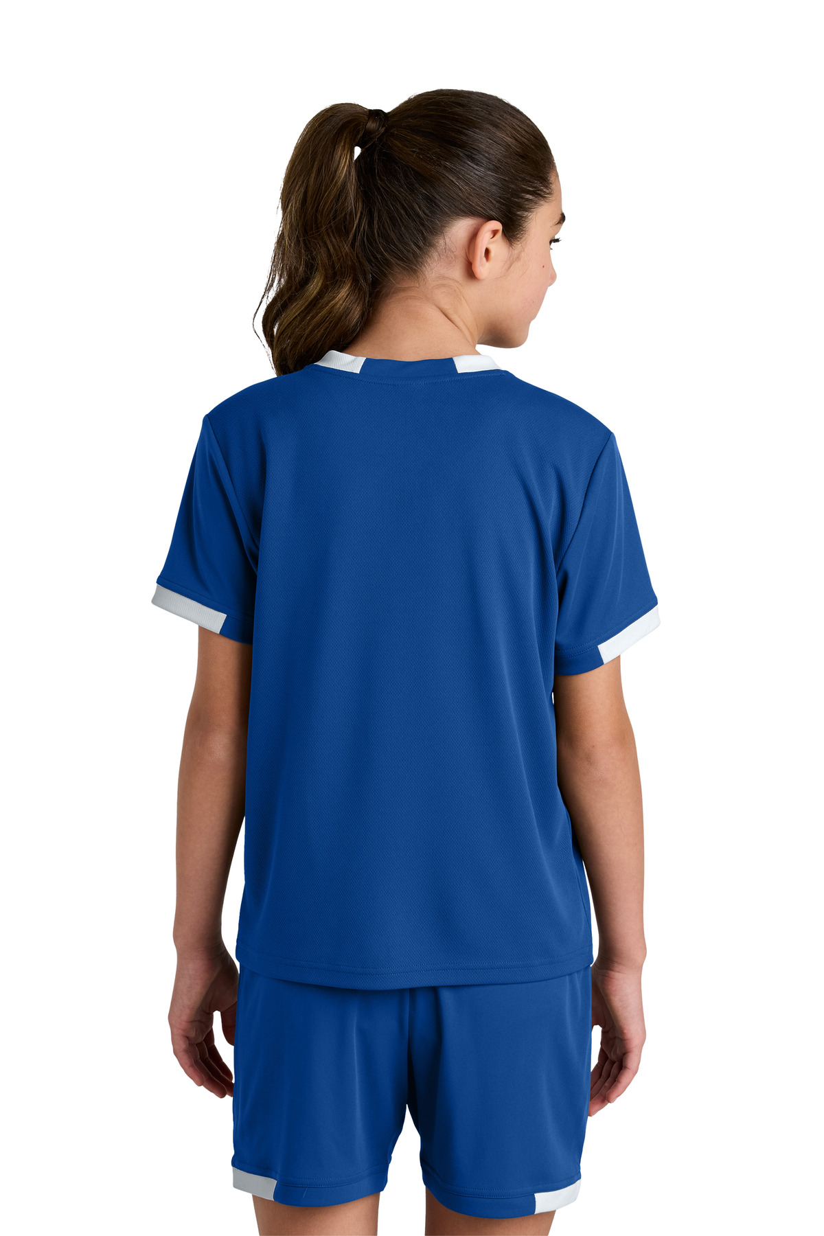 Sport-Tek Youth Club Short Sleeve Crew YST440 56