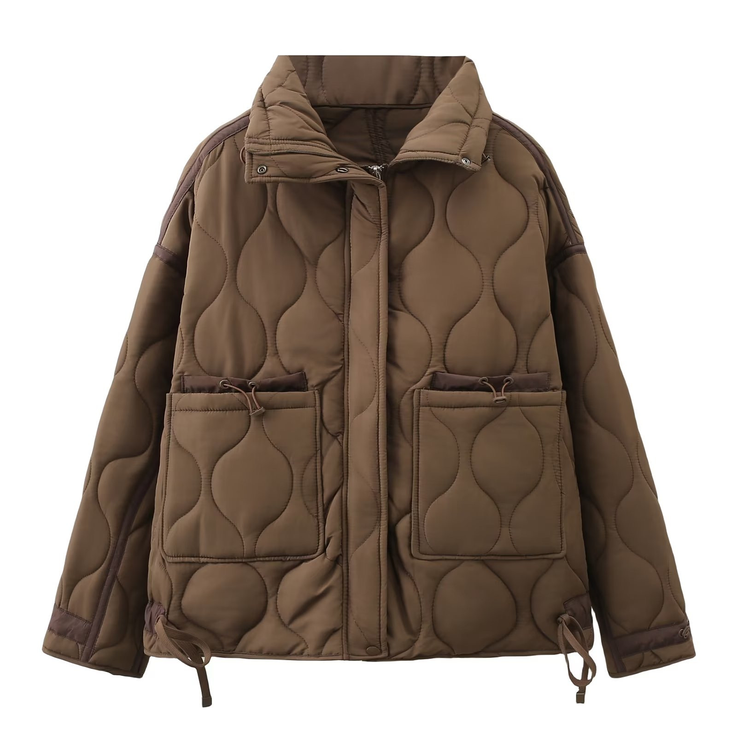 Women's Oversized Quilted Jacket 4