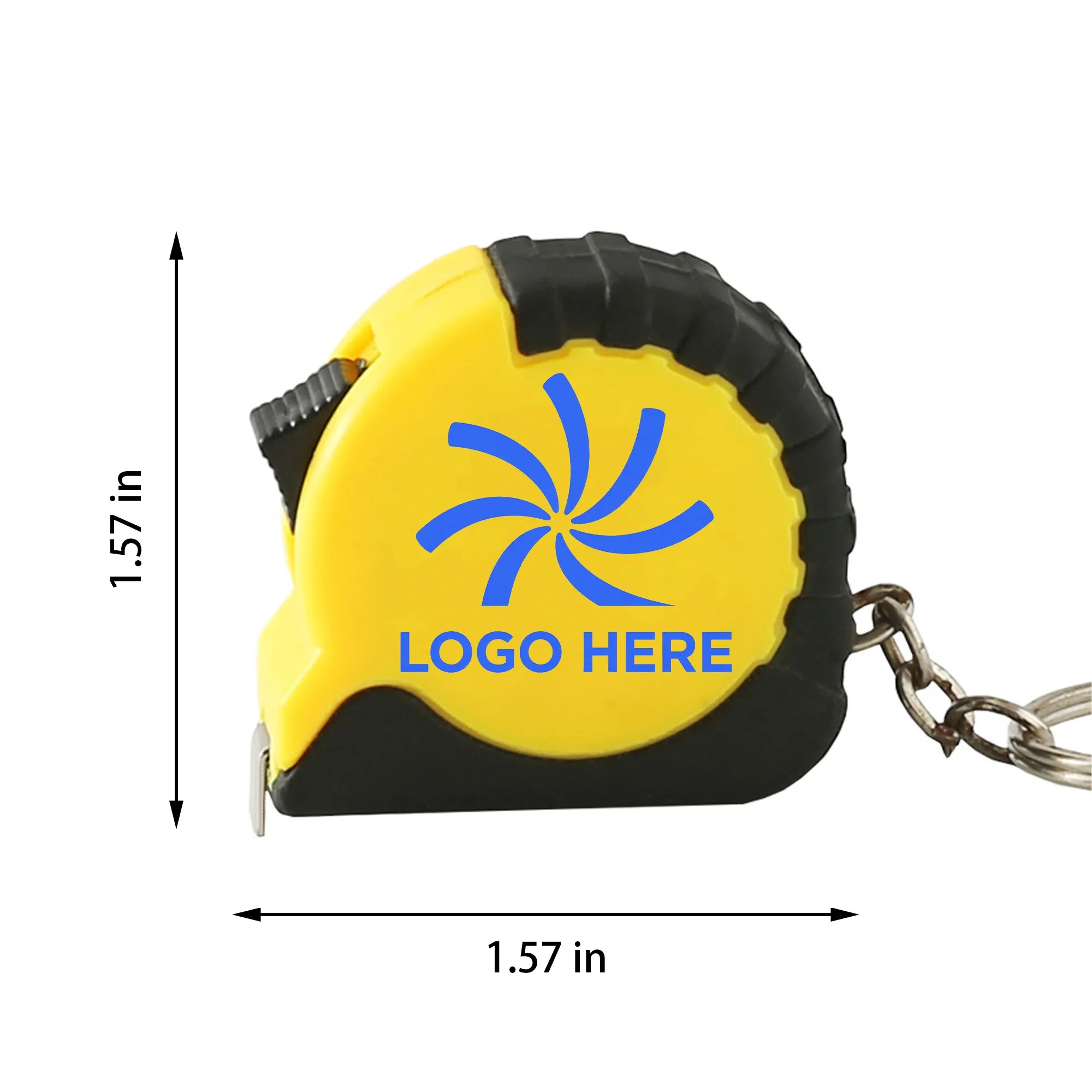 MOQ 20 Portable Mini Tape Measure Key Chain 9