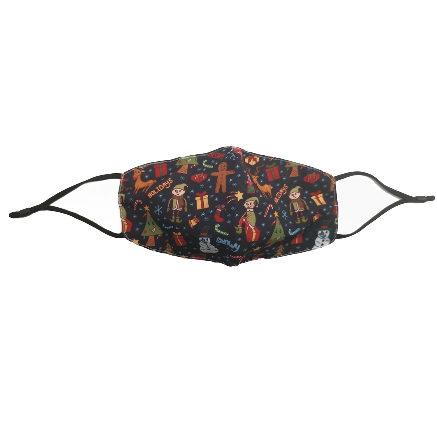 Christmas Face Mask With Adjustable Ear Loops 5