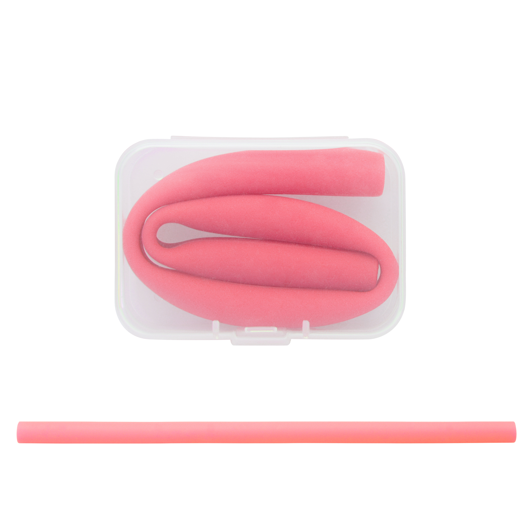 Rainbow Silicone Straw, custom straw with logo imprint 16