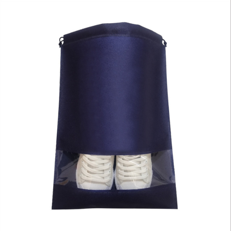 Drawstring Shoe Bag W/ Clear Window 6