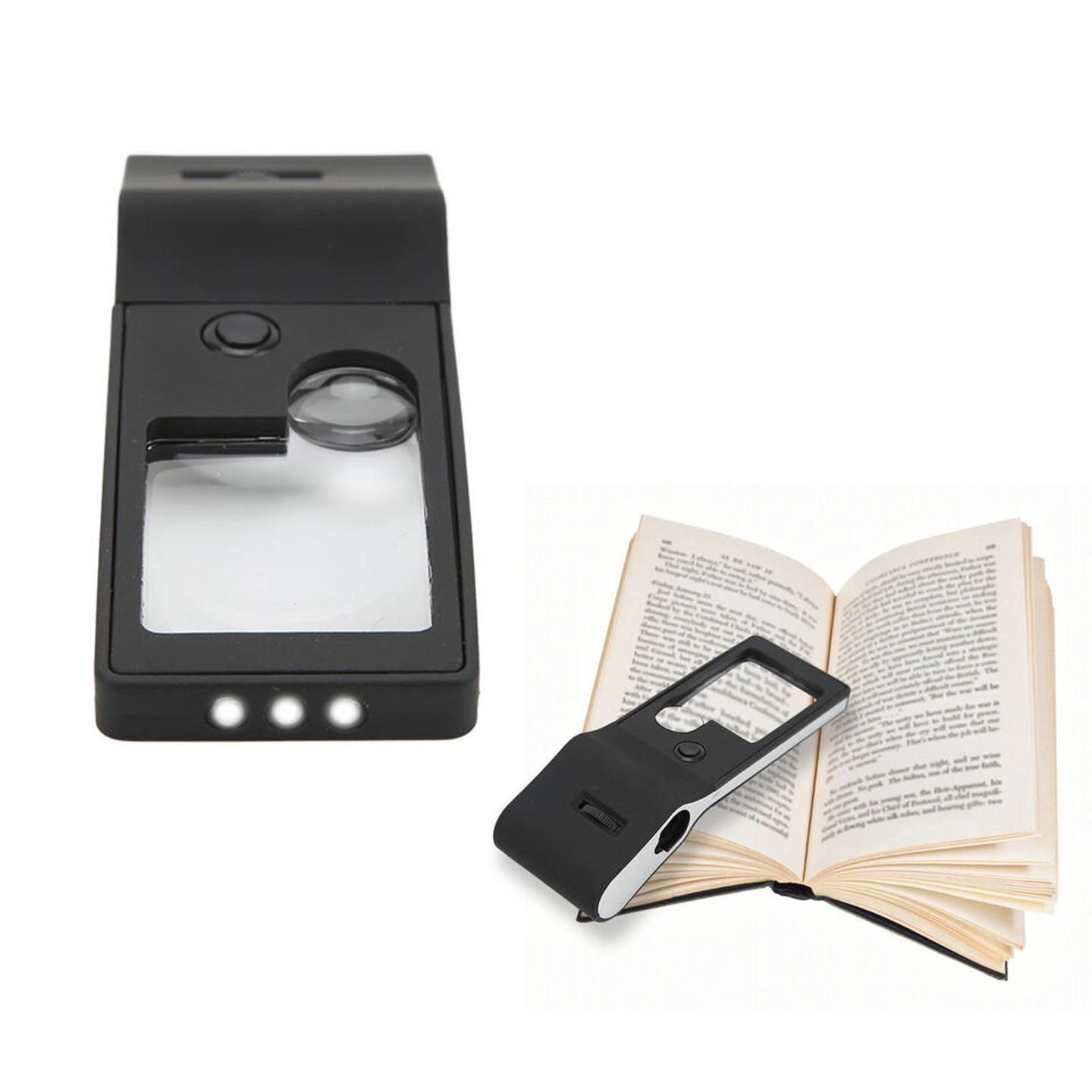 3X 10X 55X LED Lighted Magnifier 6