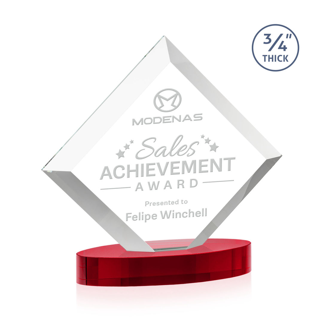 Belaire Award on Alberton Base - Red 4