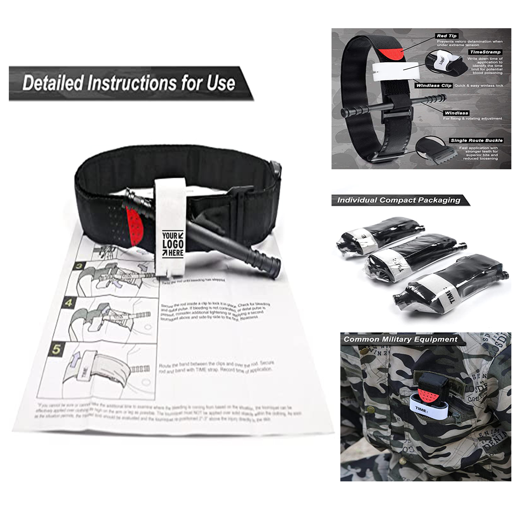 Military Tactics First Aid Medical Combat Tourniquet 2