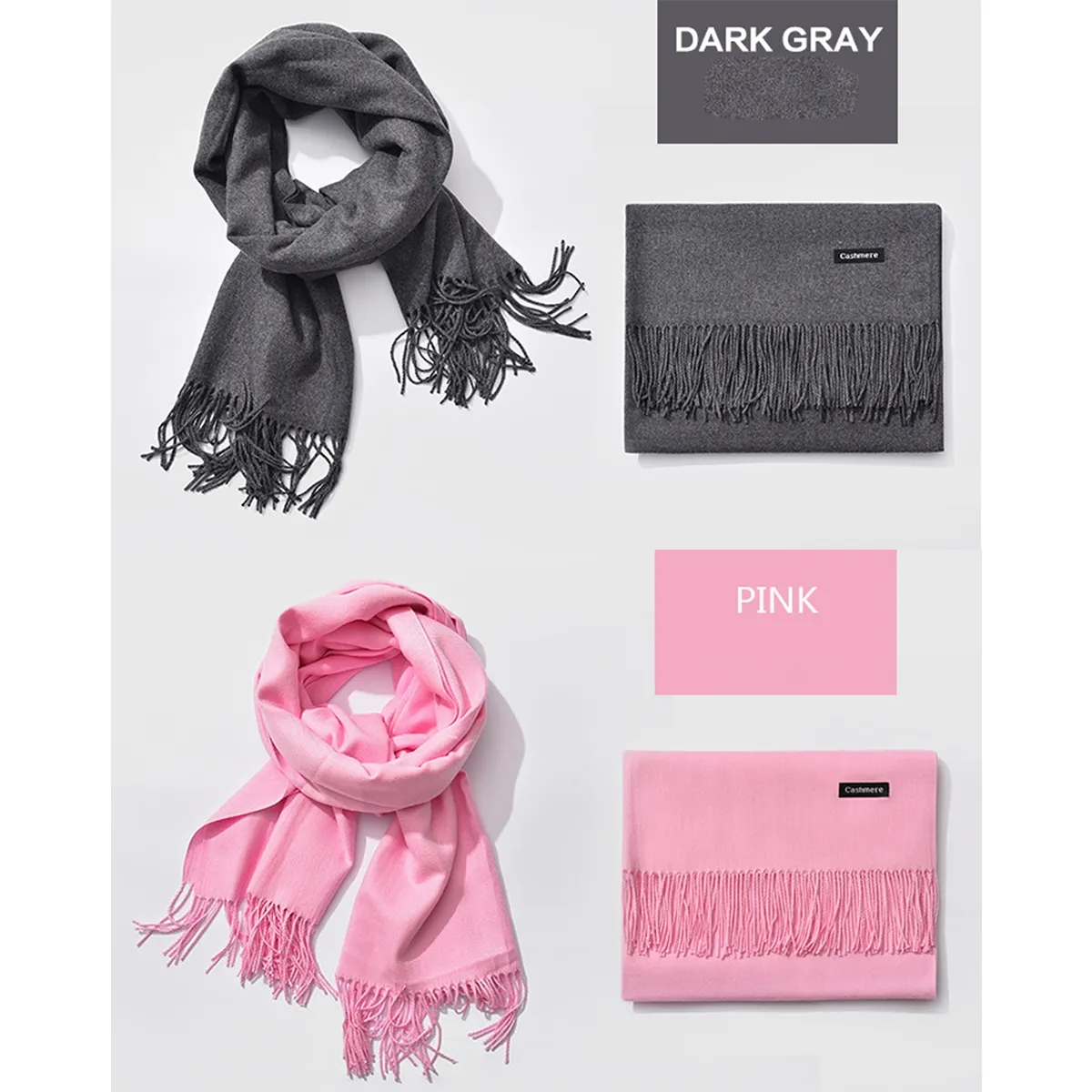 Cashmere Large Shawl Wrap 3