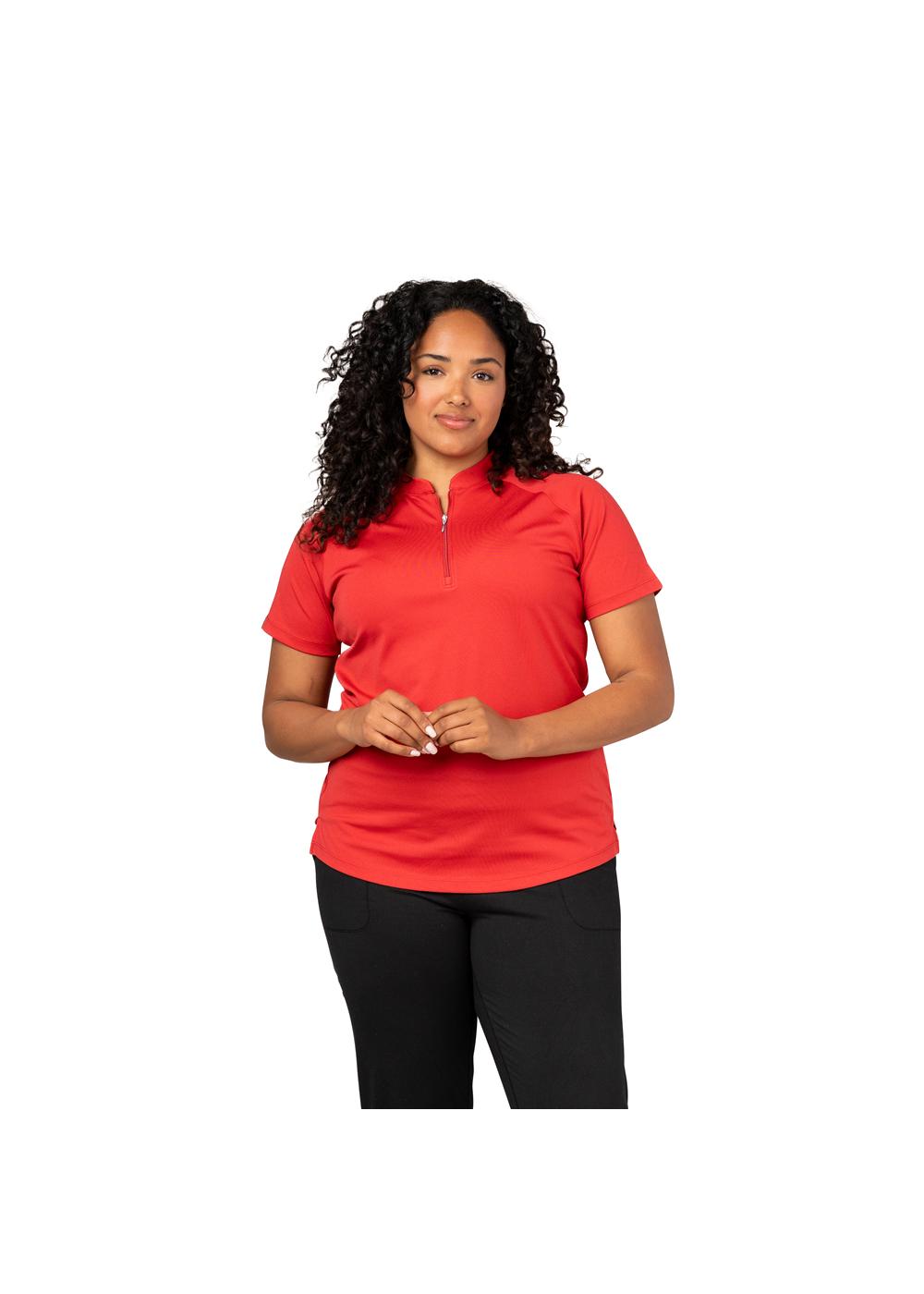 Storm Creek Women's Visionary III Solid Short Sleeve Polo 18