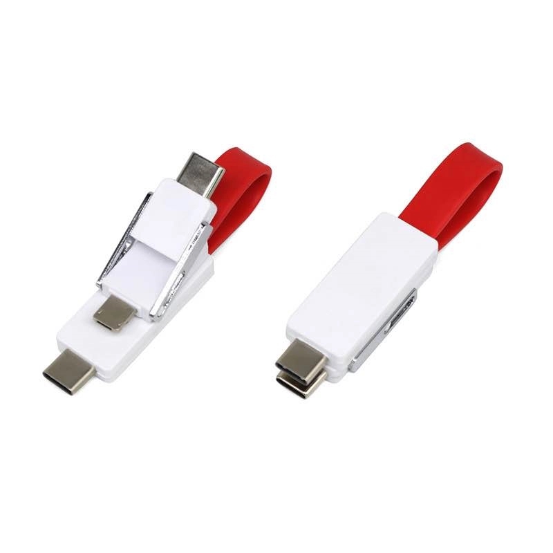 3-in-1 Magnet Charging Cable With Key Chain 3