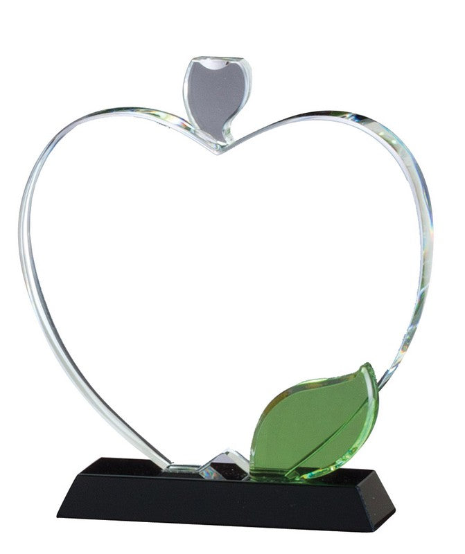 5" X 6" Crystal Apple 2
