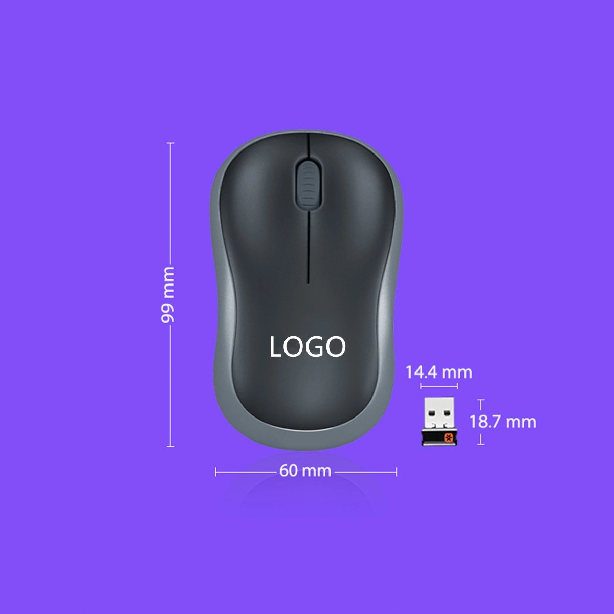 2.4Ghz Logitech Bluetooth Mouse 3