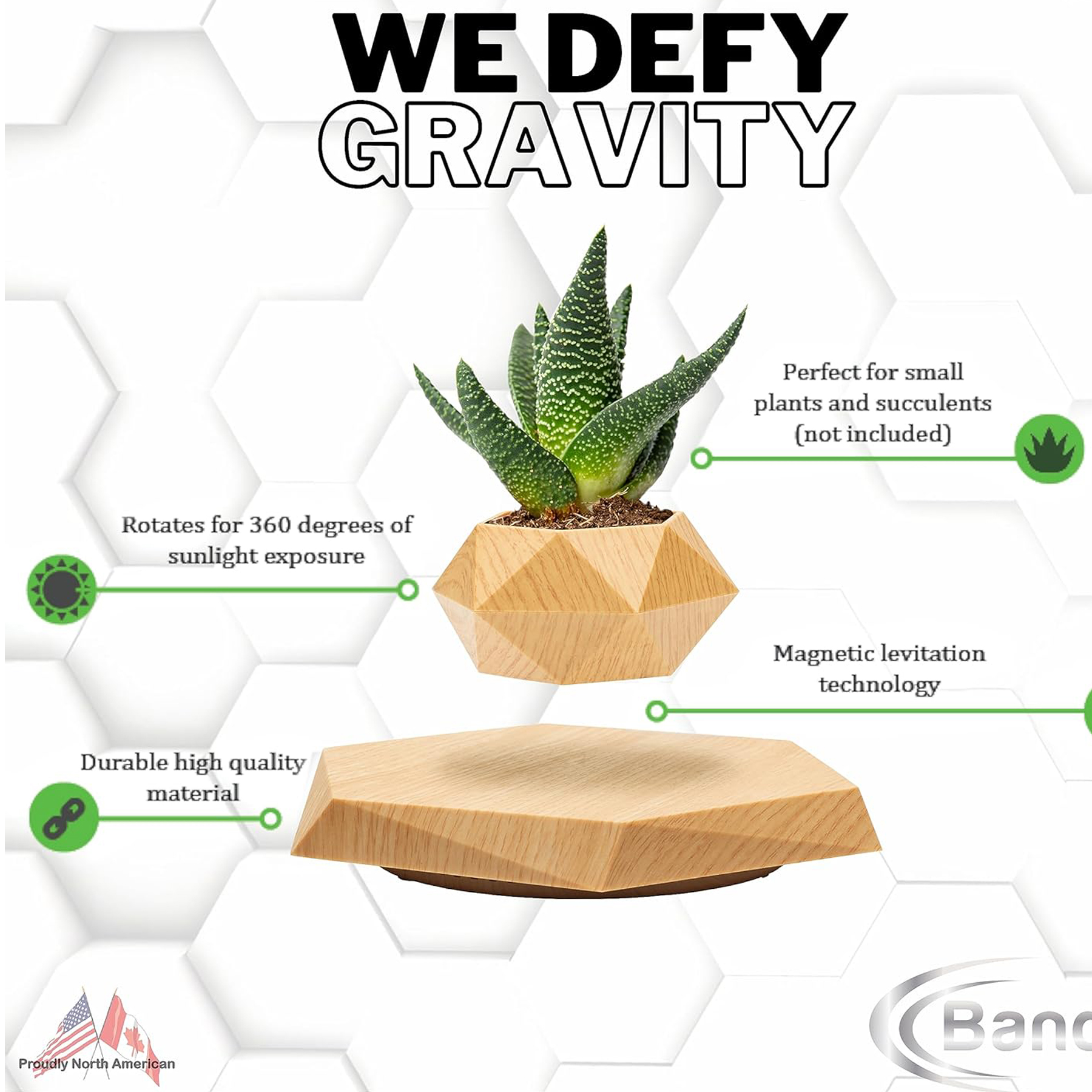Magnetic Floating Plant Pot 5