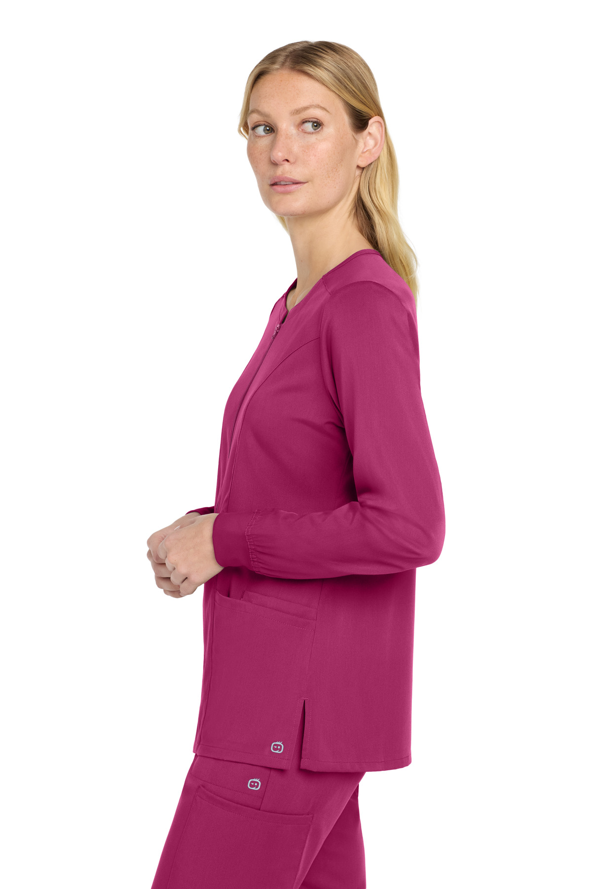 Wink® Women's Premiere Flex Full-Zip Scrub Jacket 12