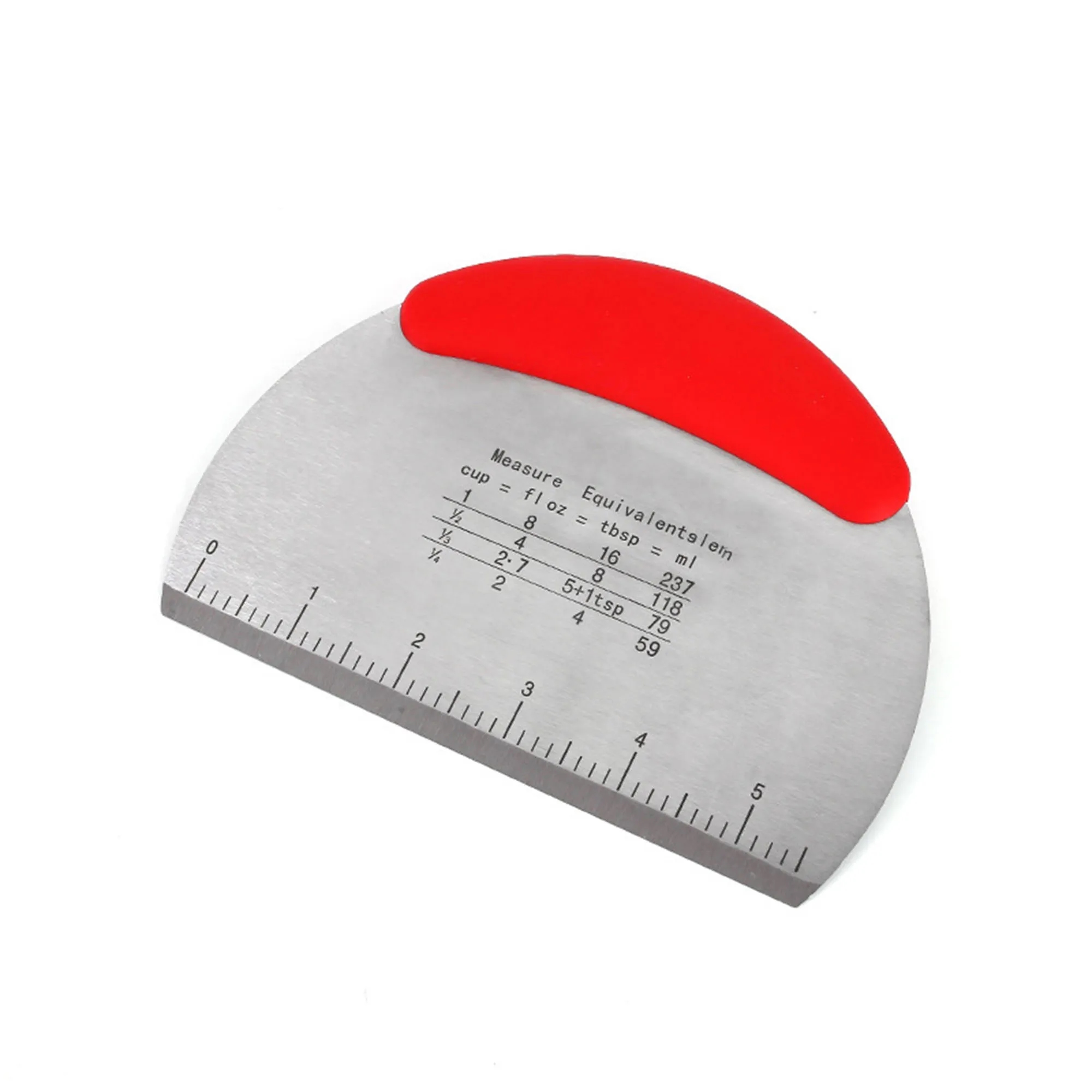 Dough Pastry Scraper With Measuring Scale 3