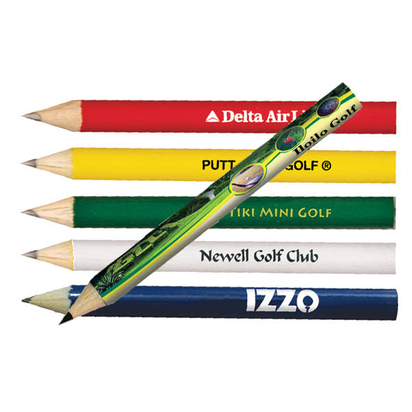 Round Golf Pencils 6